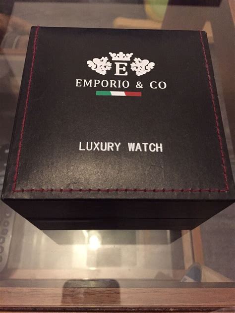emporio & co luxury watches fake
